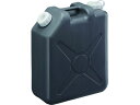 【お取り寄せ】瑞穂 扁平缶 20L グレー ノズルなし 0207GY ポリタンク 扁平缶 バッグインコンテナ 樹脂容器 計量器 研究用