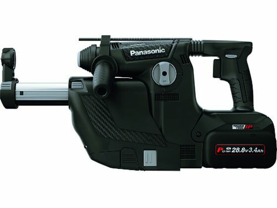 【お取り寄せ】Panasonic 28.8V 充電ハンマードリル 集塵ありセット EZ7881PC2V-B ハンマドリル 電動工具 油圧工具 作業用品 工具