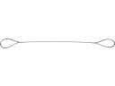 【お取り寄せ】TRUSCO ワイヤーロープスリング Aタイプ アルミロック 6mm×2.5m