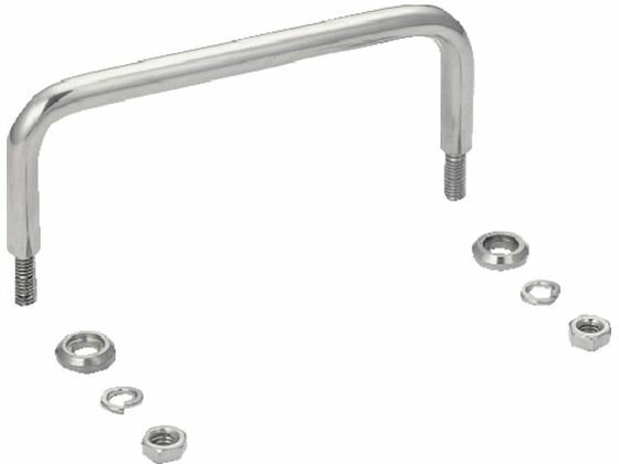 【お取り寄せ】スガツネ工業 (100010552)H-42-B-14ステンレス鋼製ハンドル H-42-B-14 扉 外装部品 機構部品 メカニカル部品 作業用品...