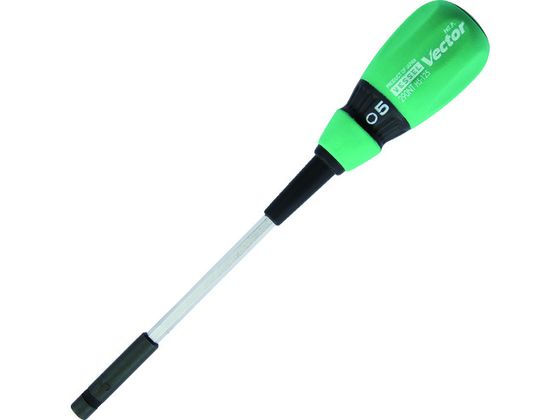 Nut Driver - 【お取り寄せ】ベッセル ベクトルナットドライバーB290NT対辺5×125 B-290NT-H5 グリップドライバー ドライバー 六角棒レンチ 作業用品 工具
