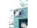【お取り寄せ】光 ガレージミラー楕円型330mm×550mm GMH-335