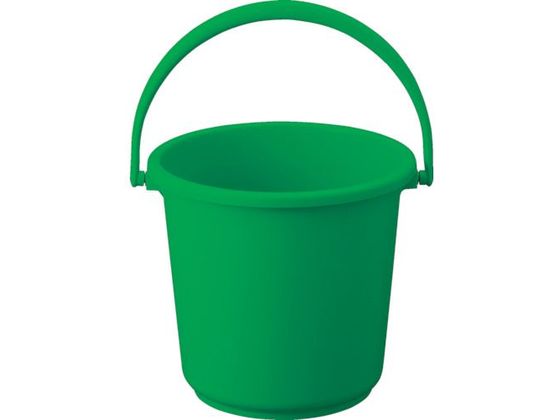 【お取り寄せ】TRUSCO PPカラーバケツ 10L 緑 TPPB-10-GN バケツ ホース 掃除道具 清掃 清掃