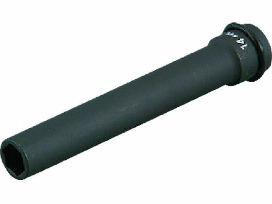 【お取り寄せ】KTC 12.7sq.インパクトレンチ用ロングソケット ピン・リング付19mm BP4LL-19TP ソケット ソケットレンチ 作業用品 工具