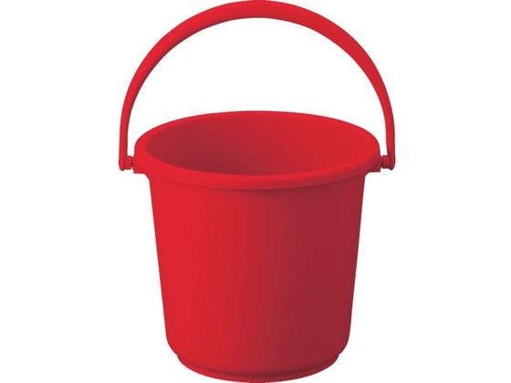 【お取り寄せ】TRUSCO PPカラーバケツ 15L 赤 TPPB-15-R バケツ ホース 掃除道具 ...