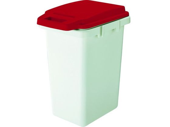 【お取り寄せ】TRUSCO 連結ワンハンドパッキンペール 45L レッド TRHPP-45-R 分別タイプ ゴミ箱 ゴミ袋 ゴミ箱 掃除 洗剤 清掃