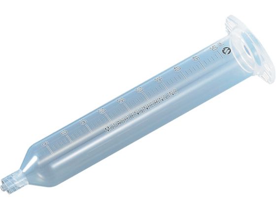 【お取り寄せ】MUSASHI クリアシリンジ Fタイプ 目盛付 50ml 50本入り 接着剤 補修材 潤滑 接着 補修 ..