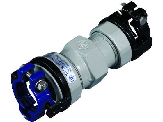 【お取り寄せ】SKカワニシ 塩ビ管×鋼管用異種管継手 SKXソケットV50×50 SKX-S-V50X50 継手 パイプ 水道..