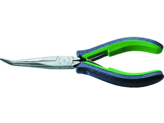 【お取り寄せ】KEIBA 先細ラジオペンチ・ベントタイプ 2com.ハンドル 150 HEC-D15 ラジオペンチ ペンチ ニッパ プライヤー 作業用品 工具