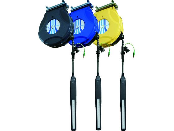 【お取り寄せ】日平 リール LEDランプリール 10M HEP-610EV-Y 延長コード コードリール 工事 作業 工具