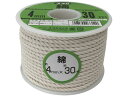 【お取り寄せ】ユタカメイク ロープ 綿ロープボビン巻 4φ×30m RC-2