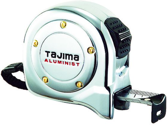 【お取り寄せ】タジマ アルミニストロック25 メートル目盛 クロム ALL25-55CRC コンベックス 測量用品 工事用品 作業用品 工具