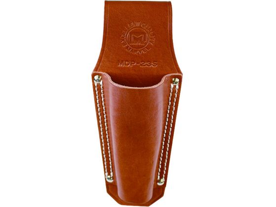 【お取り寄せ】マーベル 牛皮革製電工ポケット ハンドプレス差し MDP-23S ツールロール 工具袋 保管 作業