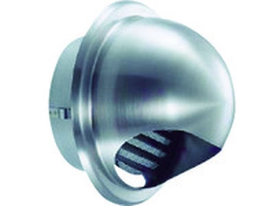 【お取り寄せ】U.K ステンレス製丸型フード付ガラリ100 GN-100S-HL 建築金物 土木 建築資材