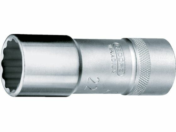 【お取り寄せ】GEDORE ソケット ロング(12角) 1／2 24mm 6140760 ソケット ソケットレンチ 作業用品 工具