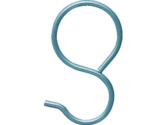 【お取り寄せ】ニッサチェイン 鉄ユニクロ パイプ用フック 25mm用(5個入) P-151 Sカン S字フック ネット用フック ピン フック 掲示物留め 吊下げ POP 掲示