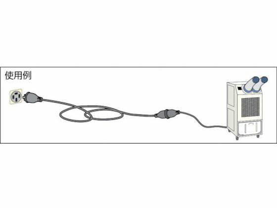 �ڤ����󤻡�TRUSCO ����200V��Ĺ������ 20M T4P20AW-20 ��Ĺ������ �����ɥ꡼�� �������� ������� ����