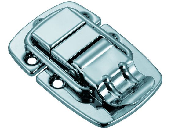 【お取り寄せ】TRUSCO パッチン錠 横ズレ防止タイプ・スチール製 (2個入) P-16 扉 外装部品 機構部品 ..