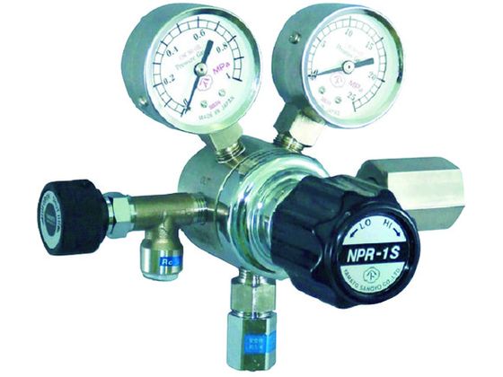 【お取り寄せ】ヤマト 分析機用圧力調整器 NPR-1S-R-11N01-2210-F 溶接ガスホース 調整器 カプラ 溶接 潤滑 接着 補修