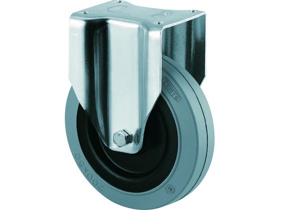 【お取り寄せ】テンテキャスター 重荷重用高性能旋回キャスター DELTA (牽引・時速15キロ以下まで対応・メンテナンスフリー) φ200 固定式 3648SFP200P63 キャスター 筐体 機構部材 金物