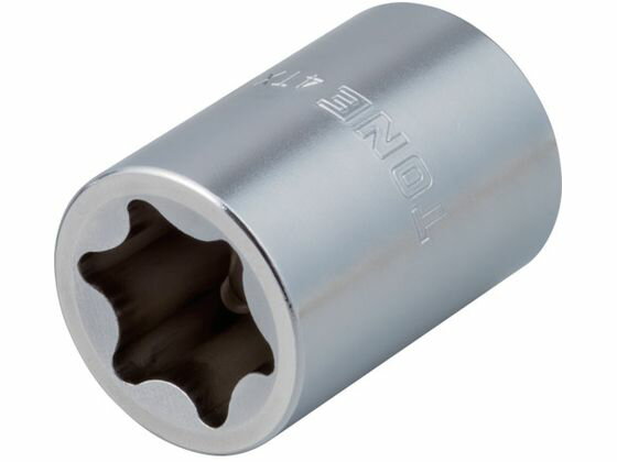 【お取り寄せ】TONE E型トルクスソケット 呼びNO.E18 差込角12.7mm 4TX-E18 ソケット ソケットレンチ 作業用品 工具