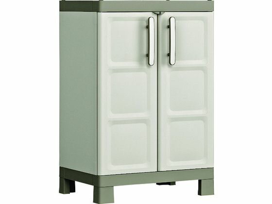 【お取り寄せ】KETER 樹脂製物置エクセレンス 650×450×970 2段 収納家具 インテリア 収納