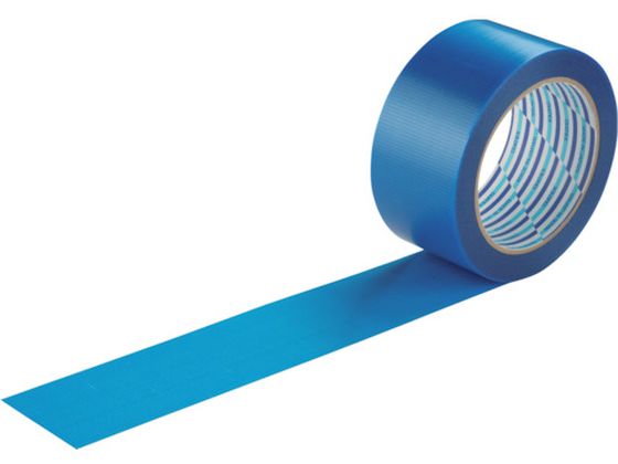 【お取り寄せ】パイオラン 梱包用テープ 50mm×25m ブルー K-10-BL 50MMX25M 養生テープ ガムテープ 粘着テープ