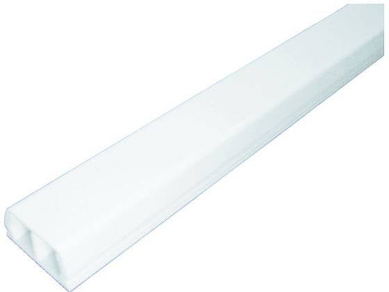 【商品説明】●中仕切付ですから、弱電・強電を振り分けて配線できます。●フタの装着が容易にできます。●基台はセンター表示の釘穴が設けてあり、釘打ち固定も容易にできます。【仕様】●型番：PMLM-3W●色：カベ白　●適用ケーブル：VVF2．0×2C×1条　●幅（mm）：26　●長さ（m）：1　●厚さ（mm）：13　●内寸（mm）：10（2箇所）●プラスチック（PVC）【備考】※メーカーの都合により、パッケージ・仕様等は予告なく変更になる場合がございます。【検索用キーワード】未来プラモール中仕切付　ミライプラモールナカジキリツキ　未来電設機器02　PMLM3W　電子機器　電設配線部品　ケーブルカバー　ケーブルカバー壁用　4571359710583　3908836　未来　プラモール中仕切付　PMLM−3W　X174BX強電・弱電をまとめて配線保護したいときに。