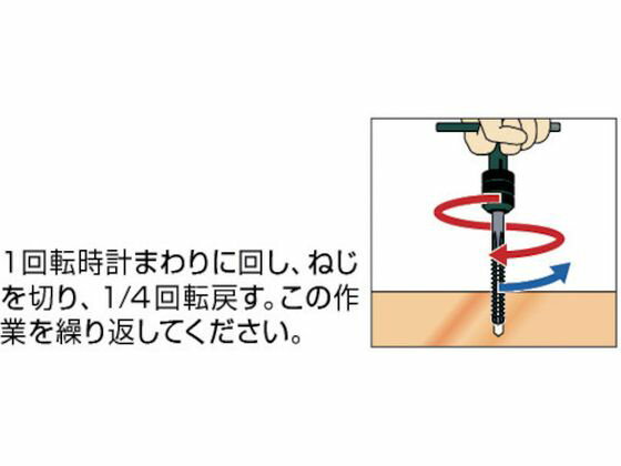 【お取り寄せ】TRUSCO T型タップホルダーM4〜M6.0mm TT-65 ねじ切り工具 タップ ダイス 切削工具 作業用品 工具