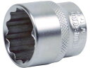【お取り寄せ】TRUSCO ソケット(12角) 差込角12.7 対辺13mm TS4-13W ソケット ソケットレンチ 作業 工具(4)