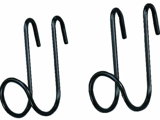 【お取り寄せ】光 フックA 黒 2P HF-11 フック 掲示物留め 吊下げ POP 掲示