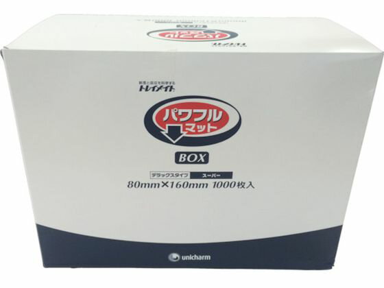 【お取り寄せ】ユニ・チャーム パワフルマット GパワフルマットBOX 80×160 53835 不織布タイプ キッチンペーパー キッチン消耗品