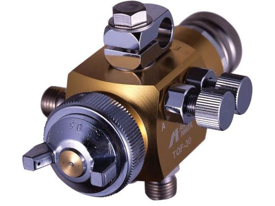 【お取り寄せ】アネスト岩田 液体塗布用自動スプレーガン(大形) ノズル口径1.5mm TOF-30-15 スプレーガン 塗装 内装用品 工事用品 作業用品 工具