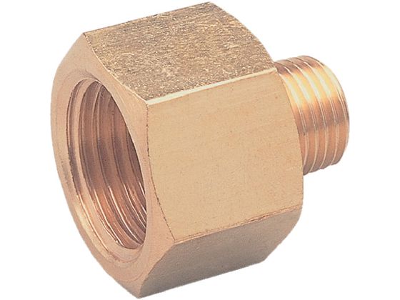 【お取り寄せ】ASOH 異径内外ソケット PT1／4外×PT3／8内 NF-1023 継手 アダプター 配管材
