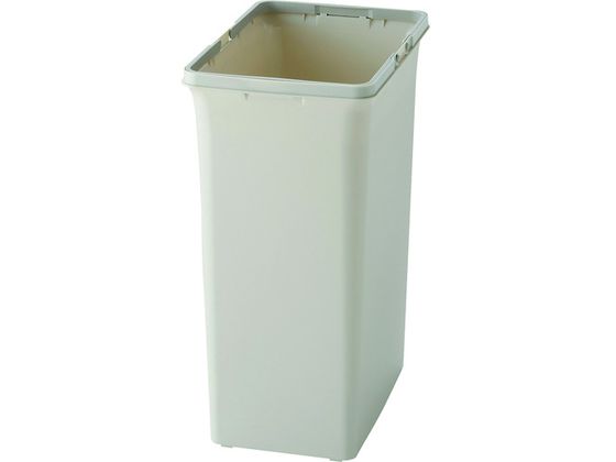 Dustbins - 【お取り寄せ】屋内用屑入れ リサイクルトラッシュECO-35 ボディのみ アイボリー 分別タイプ ゴミ箱 ゴミ袋 清掃