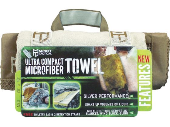 【お取り寄せ】Gear Aid ルトラコンパクトマイクロファイバータオルバッグ コヨーテL 44031 避難グッズ..