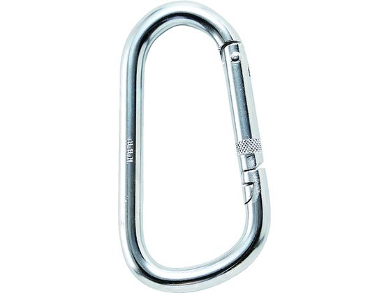 【お取り寄せ】HHH カラビナ変D型 安全環無し K-15 墜落制止用器具 安全保護具 作業