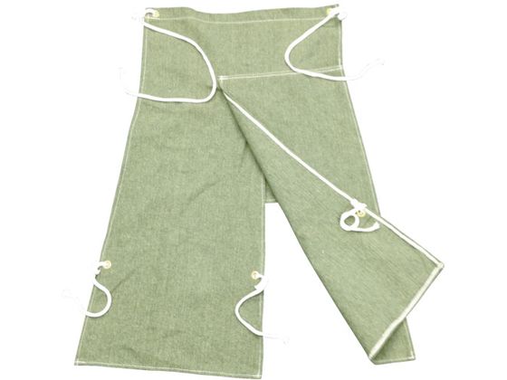 【お取り寄せ】TRUSCO パイク溶接保護具 足巻き付式前掛 PYR-RH 溶接 耐熱手袋関連商品 溶接手袋 防火 ..