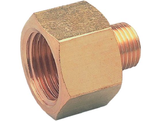 【お取り寄せ】ASOH 異径内外ソケット PT3/8外×PT1/4内(RoHS) NF-1032ASOH 異径内外ソケット PT3/8外×PT1/4内(RoHS) NF-1032R 継手 アダプター 配管材 研究用