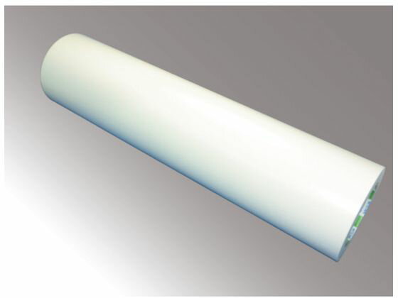 【お取り寄せ】金属板用表面保護フィルム 0.12mm×300mm×50m 白 安全保護テープ 粘着テープ 梱包