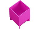 【お取り寄せ】TRUSCO 樹脂BOX Aサイズ 50×50×55 (4個入) PT-A4
