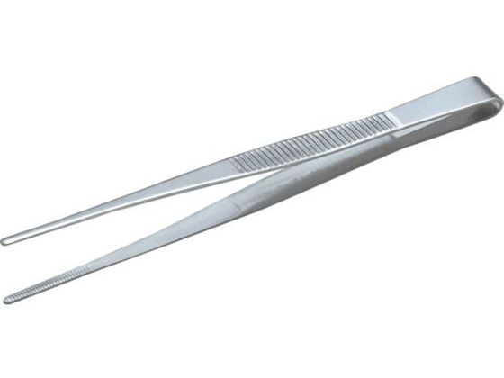 【お取り寄せ】TRUSCO ステンレス製ピンセット 115mm 直ギザ付 TSP-20 ピンセット はんだ 静電気対策用品 生産加工用品 作業用品 工具