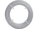 【お取り寄せ】TRUSCO ステンレスワイヤロープ Φ1.0mm×10m CWS-1S10 チェーン ワイヤー 接合金物 土木 建築資材