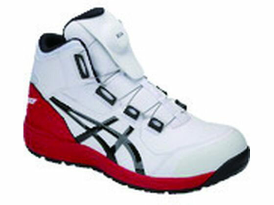 【お取り寄せ】アシックス ウィンジョブCP304 BOA ホワイト×ブラック 26.0cm 安全靴 作業靴 安全保護具 作業