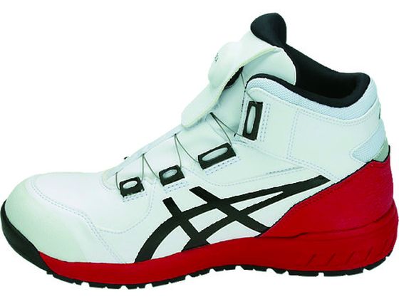 【お取り寄せ】アシックス ウィンジョブCP304 BOA ホワイト×ブラック 28.0cm 安全靴 作業靴 スニーカータイプ 安全保護具 作業