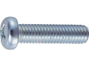 【お取り寄せ】TRUSCO ナベ頭小ネジ ユニクロ 全ネジ M3X15 300本入 B01-0315 ボルト 素材 ねじ 釘 作業 工具