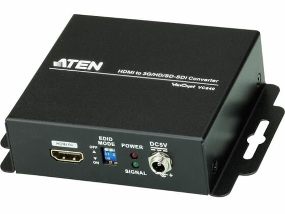 【お取り寄せ】ATEN ビデオ変換器 HDMI to 3G/HD/SD-SDIタイプ VC840 切替機 ネットワーク機器 PC周辺..