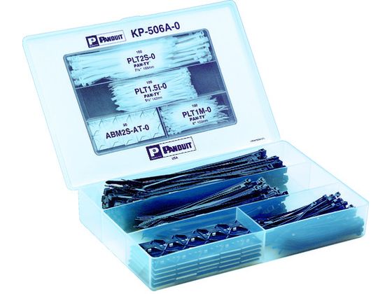 【お取り寄せ】パンドウイット 屋外使用結束バンド・固定具キットボックス (1本入) KP-506A-0 結束バンド 結束工具 固定具 電気材料 生産加工用品 作業用品 工具