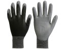 【お取り寄せ】TRUSCO ウレタンフィット手袋 黒 Mサイズ TUFG-BM 背抜き手袋 軍手 作業用手袋