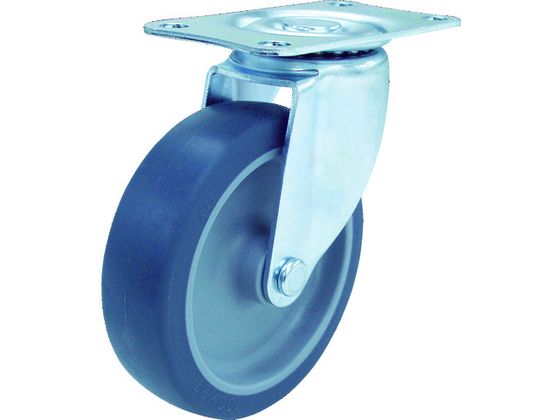 【お取り寄せ】TRUSCO 台車用キャスター Φ100 エラストマー車 自在 TYSG-100EL 台車 カートラック キャスター タイヤ 作業